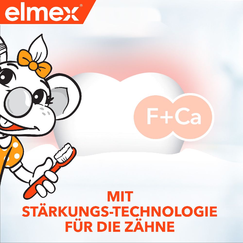 elmex Kinder-Zahnpasta KARIESSCHUTZ für Milchzähne 50 ml Zahnpasta