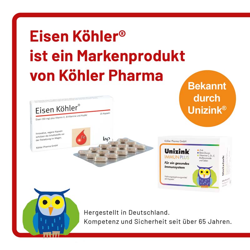 Eisen Köhler 15 St Kapseln