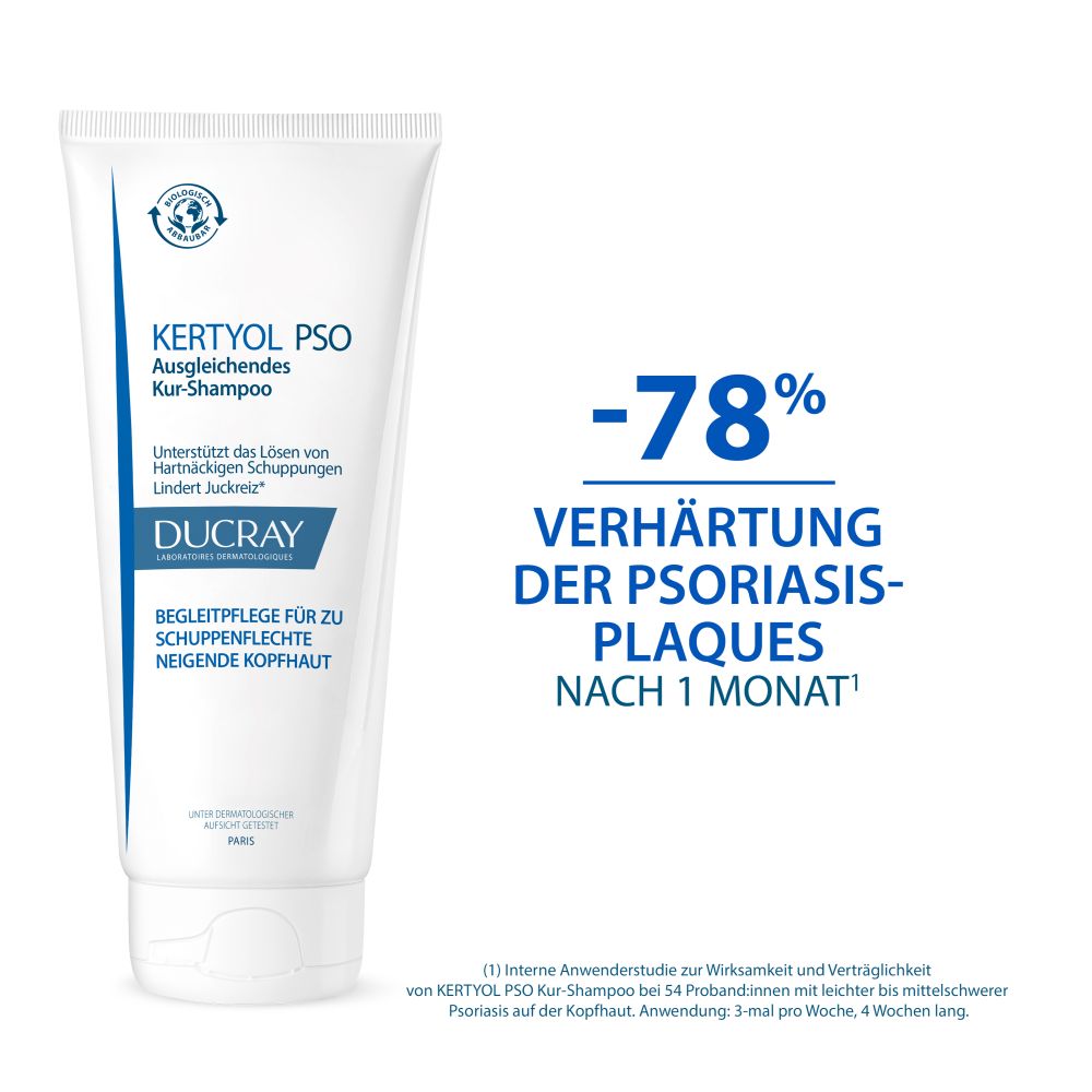 DUCRAY KERTYOL PSO Ausgleichendes Kur-Shampoo 200 ml Shampoo
