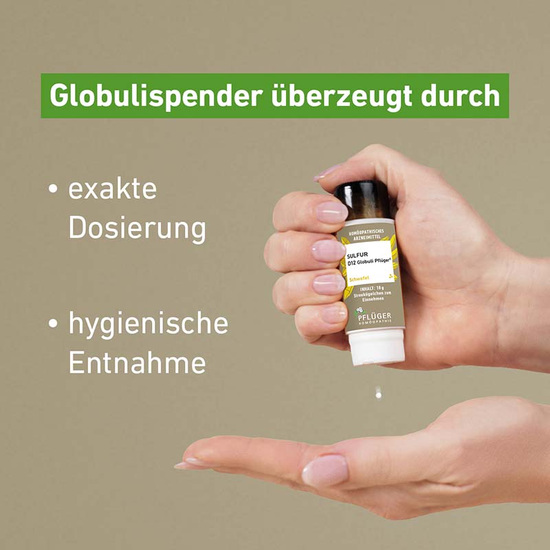 Sulfur D12 Globluli Pflüger 10 g Globuli