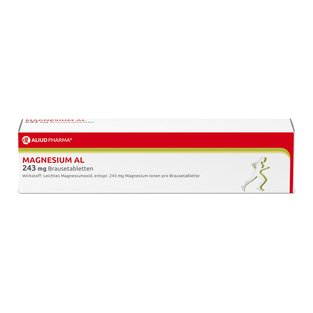 Magnesium AL 243 mg Brausetabletten bei Magnesiummangel und dadurch verursachten Wadenkrämpfe