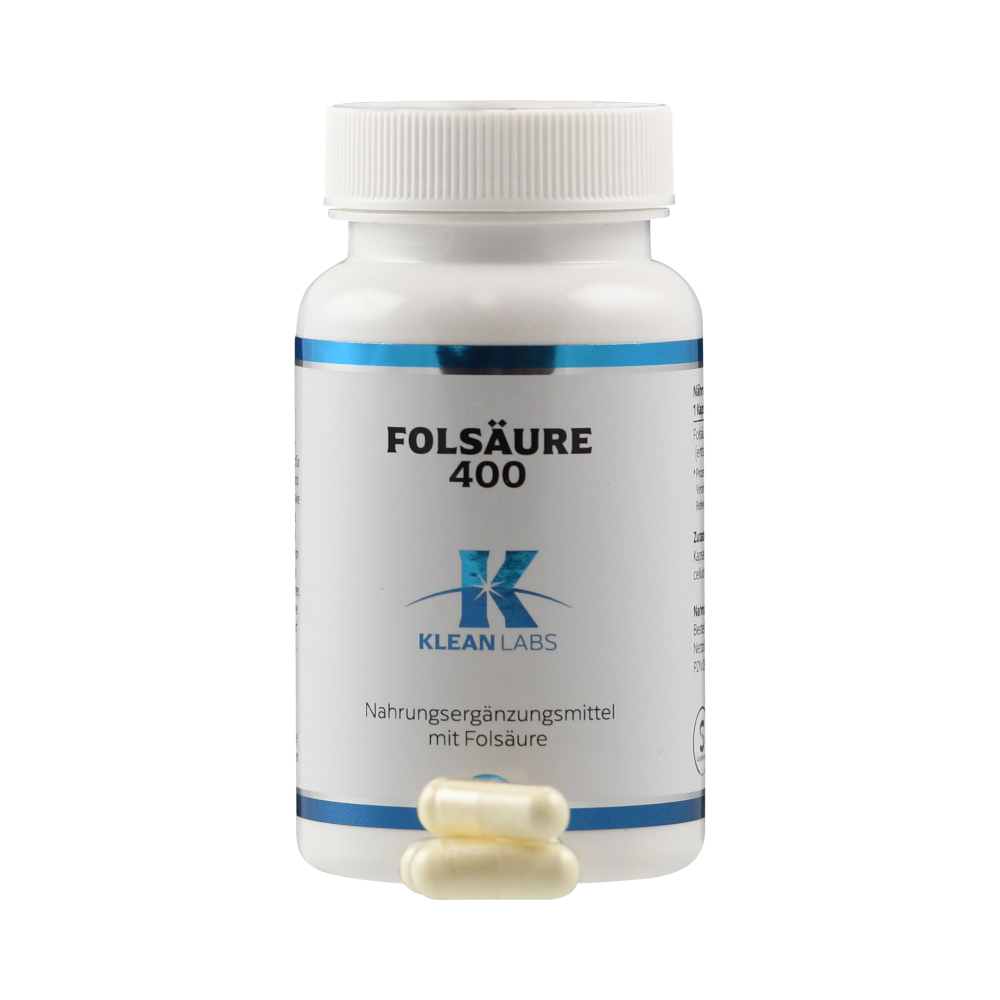 KLEAN LABS Folsäure 400 100 St Kapseln