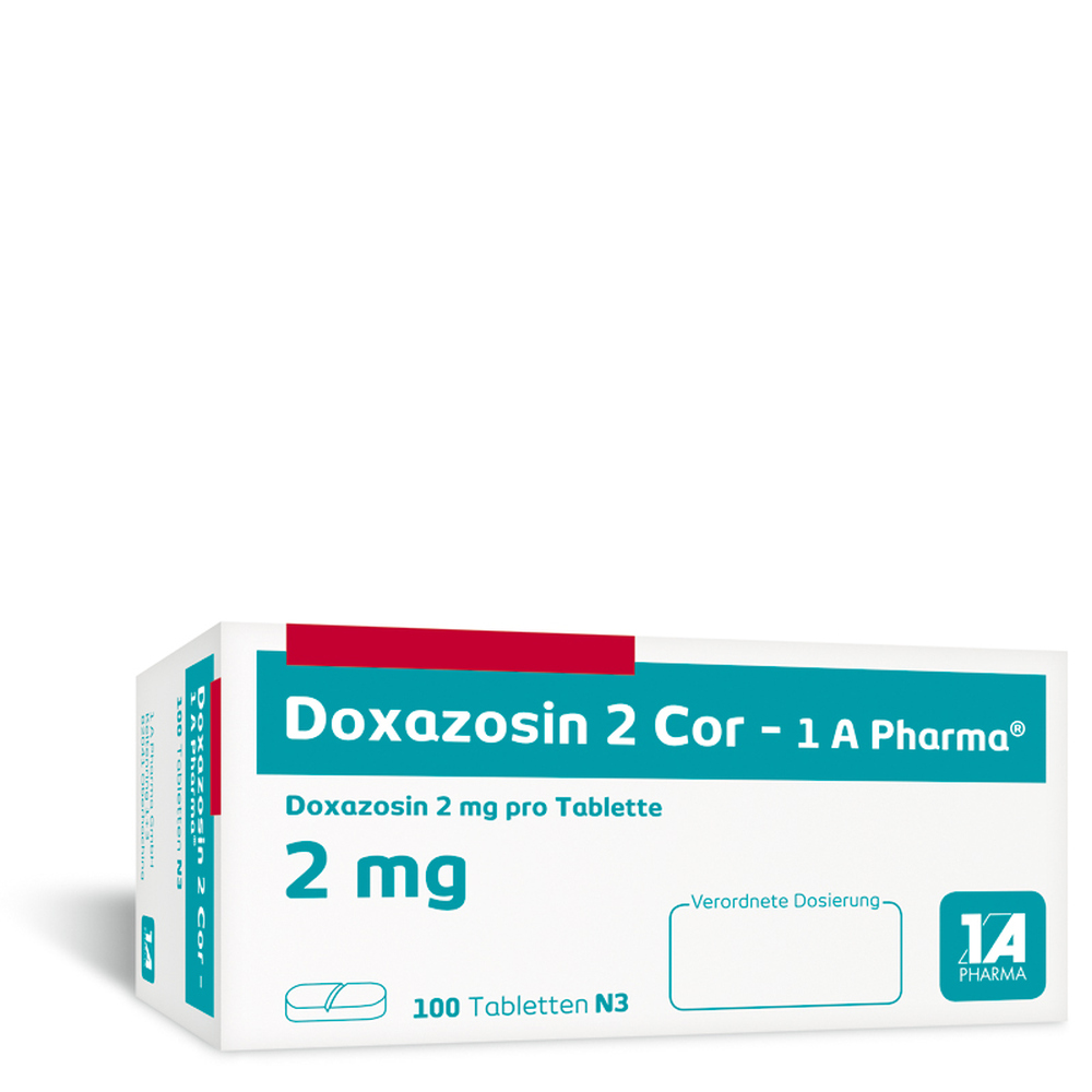 Doxazosin 2 Cor-1 A Pharma 100 St Tabletten