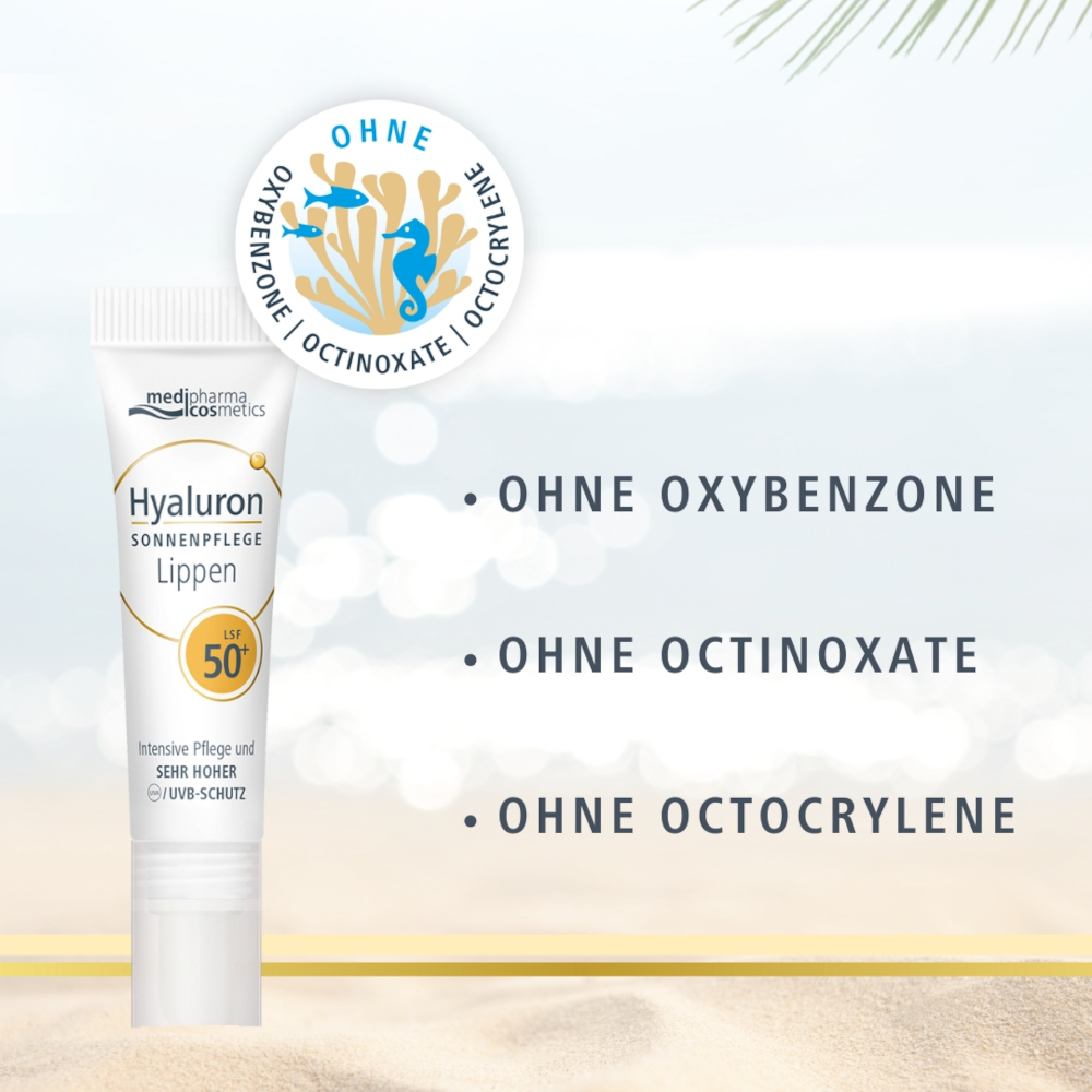 HYALURON Sonnenpflege Lippen LSF 50+ 7 ml Balsam