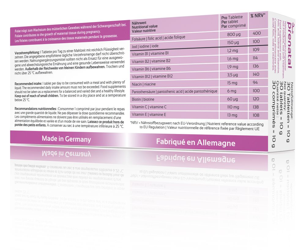 prenatal Denk  30 St Tabletten
