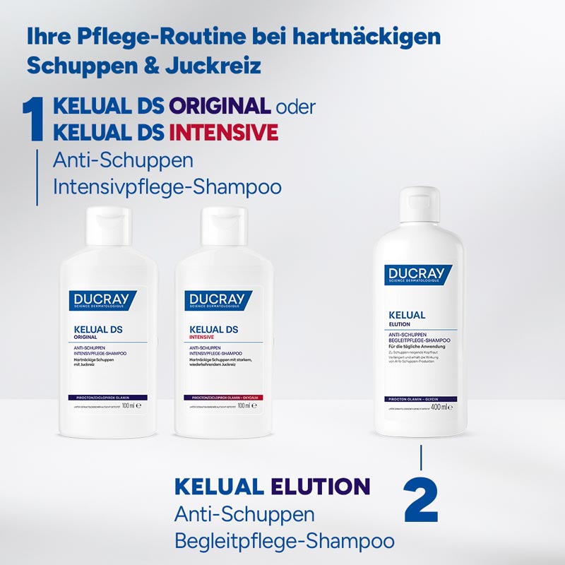 DUCRAY ELUTION Anti-Schuppen Begleitpflege-Shampoo 400 ml Shampoo