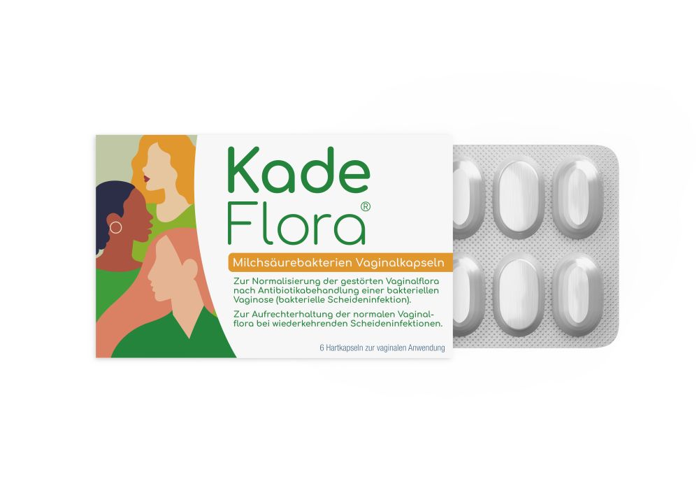 Kade Flora Milchsäurebakterien Vaginalkapseln 6 St Vaginalkapseln