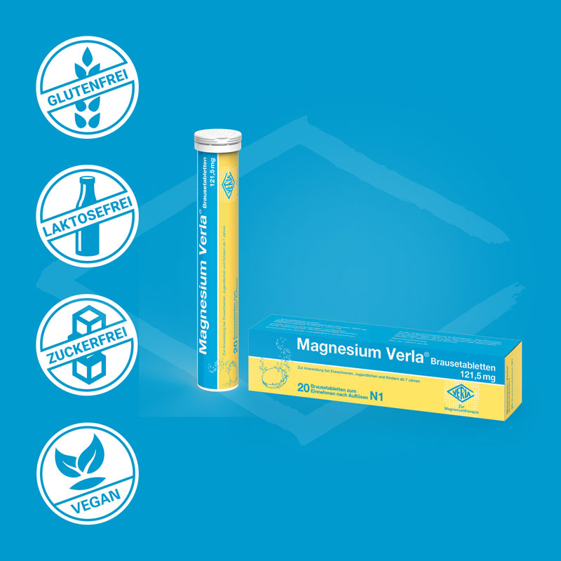 Magnesium Verla Brausetabletten 20 St Brausetabletten