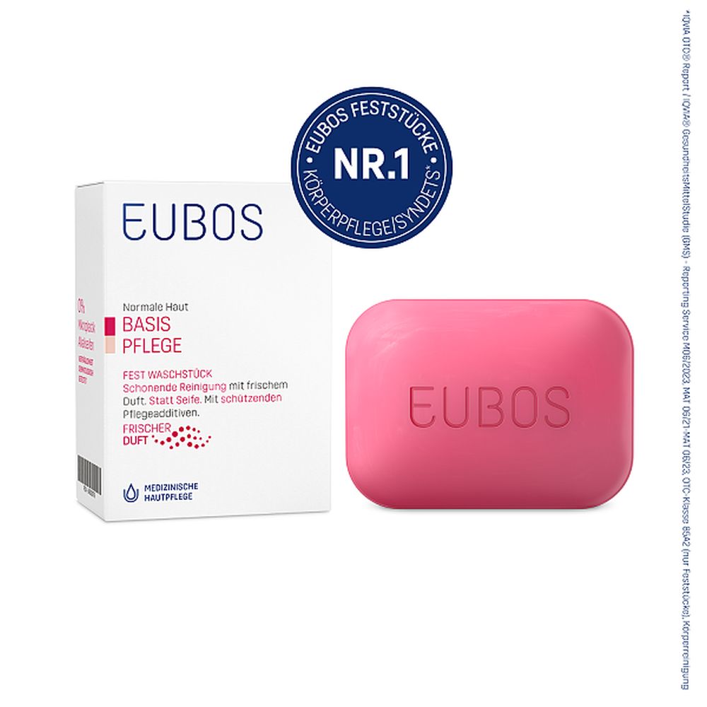 Eubos Seifenstück rot 125 g Seife