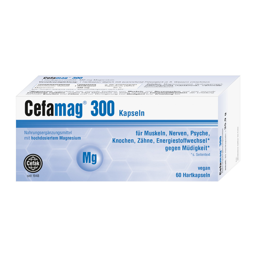 Cefamag 300 Hartkapseln 60 St Hartkapseln