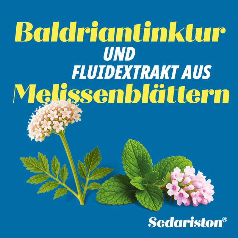Sedariston Tropfen für die Nacht Baldrian + Melisse 50 ml Flüssigkeit zum Einnehmen