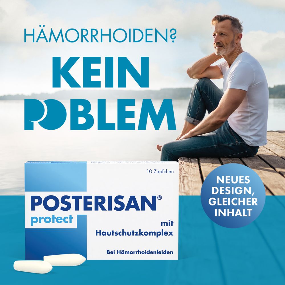 POSTERISAN protect Suppositorien 10 St Suppositorien