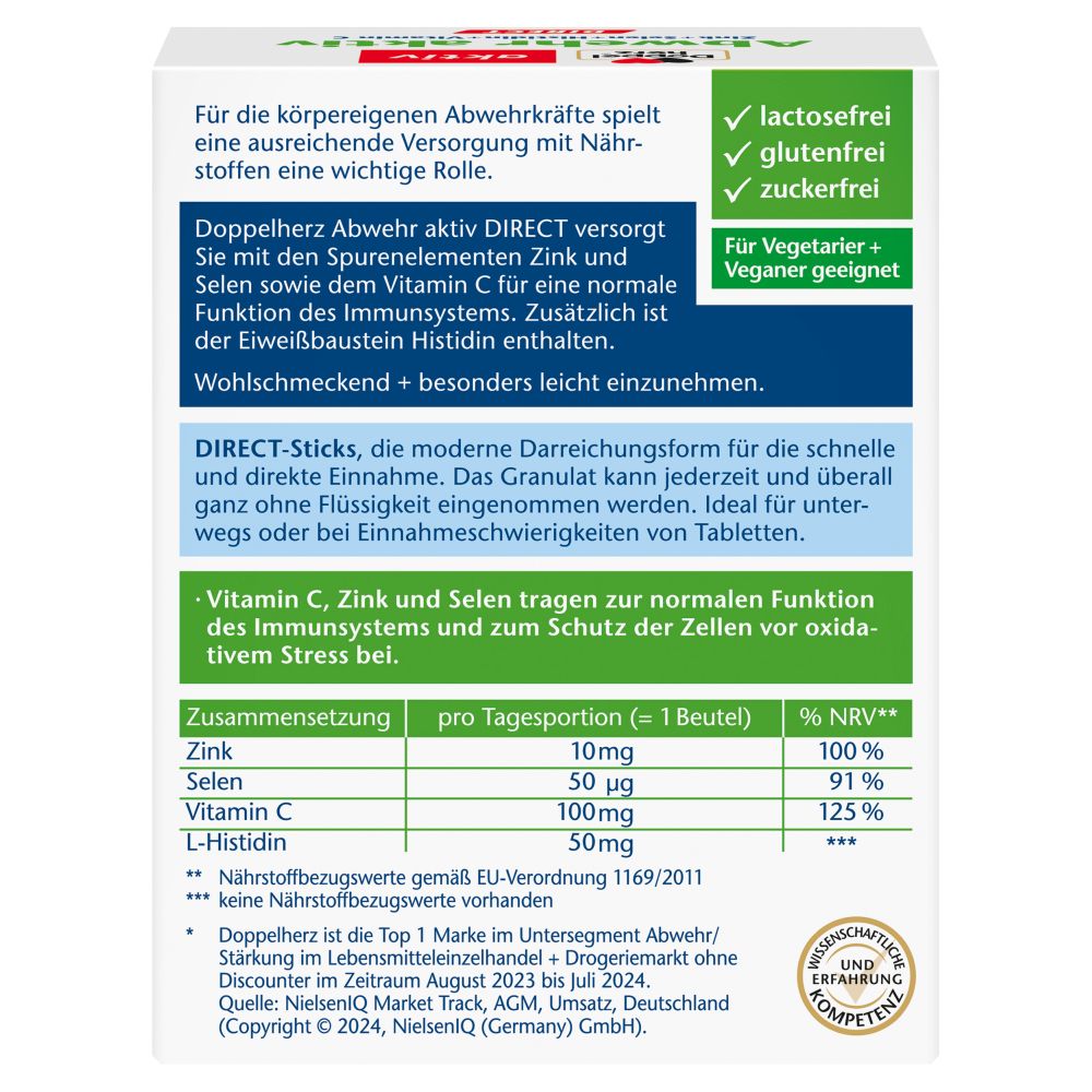 Doppelherz aktiv Abwehr aktiv DIRECT Pellets 20 St Pellets