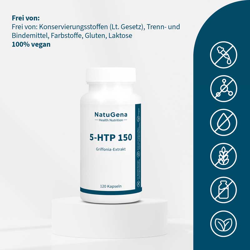 NatuGena 5-HTP 150 120 St Kapseln