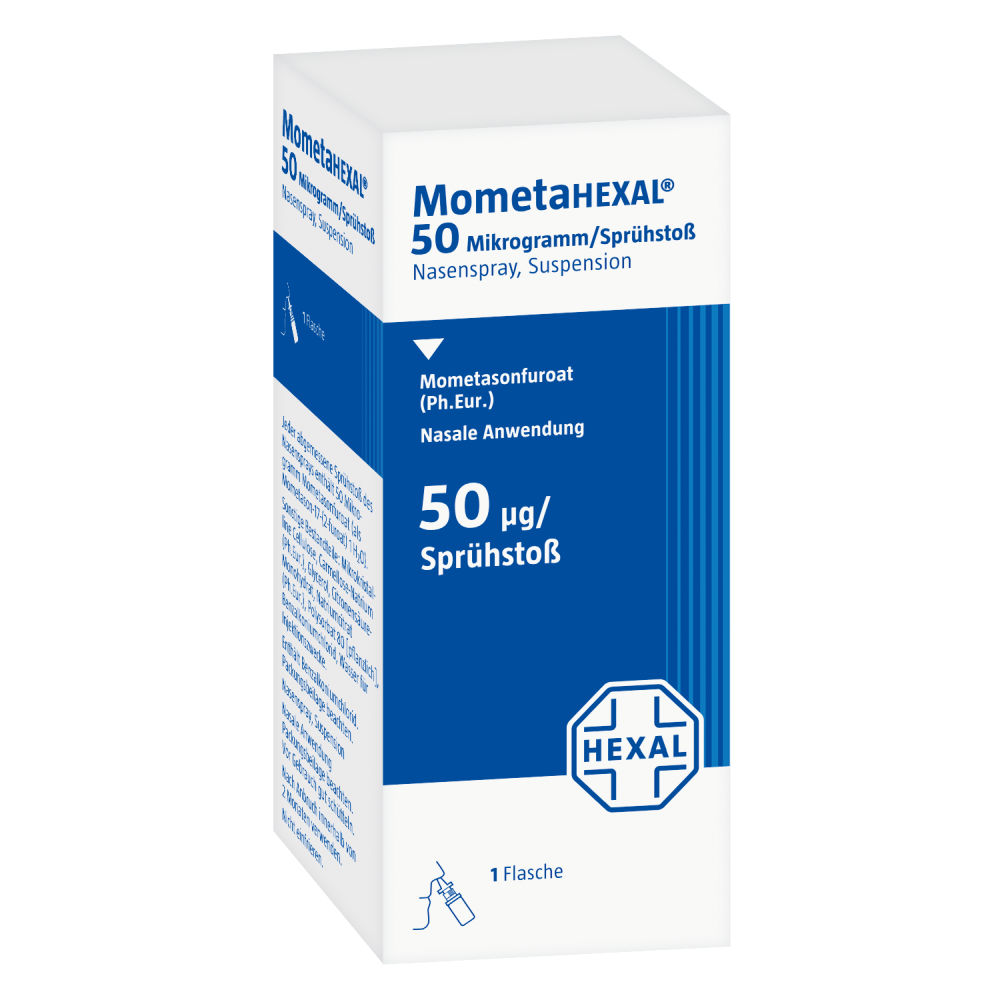 MometaHEXAL 50 Mikrogramm/Sprühstoß 10 g Nasenspray