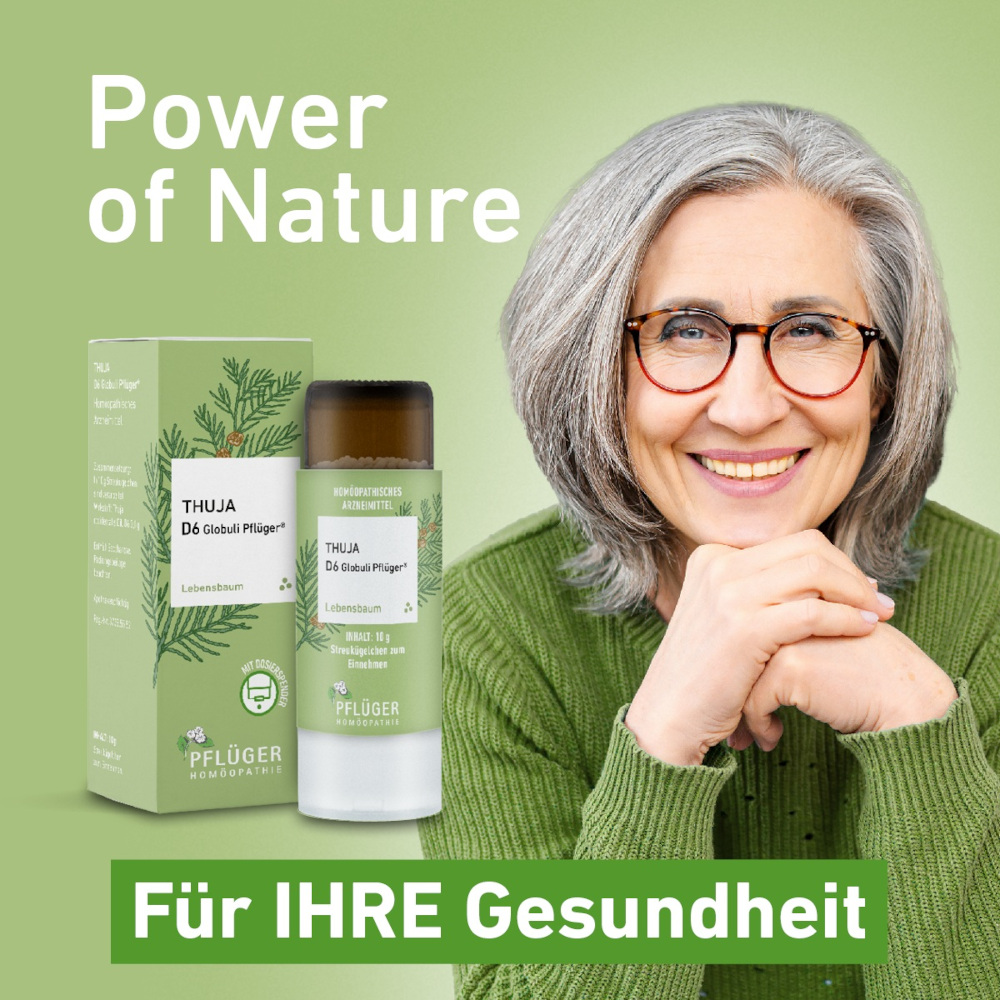 Thuja C30 Globuli Pflüger 10 g Globuli