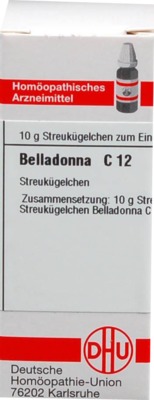 BELLADONNA C 12 Globuli 10 g Globuli