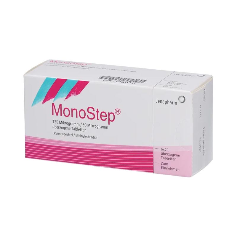 MonoStep 125 µg/30 µg 6X21 St Überzogene Tabletten