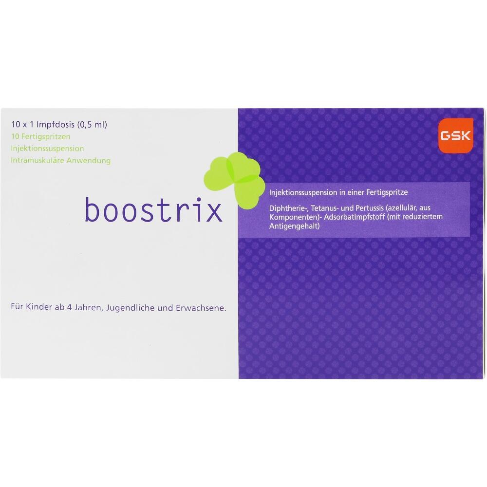 Boostrix Auffrischimpfung 10X0.5 ml Injektionssuspension