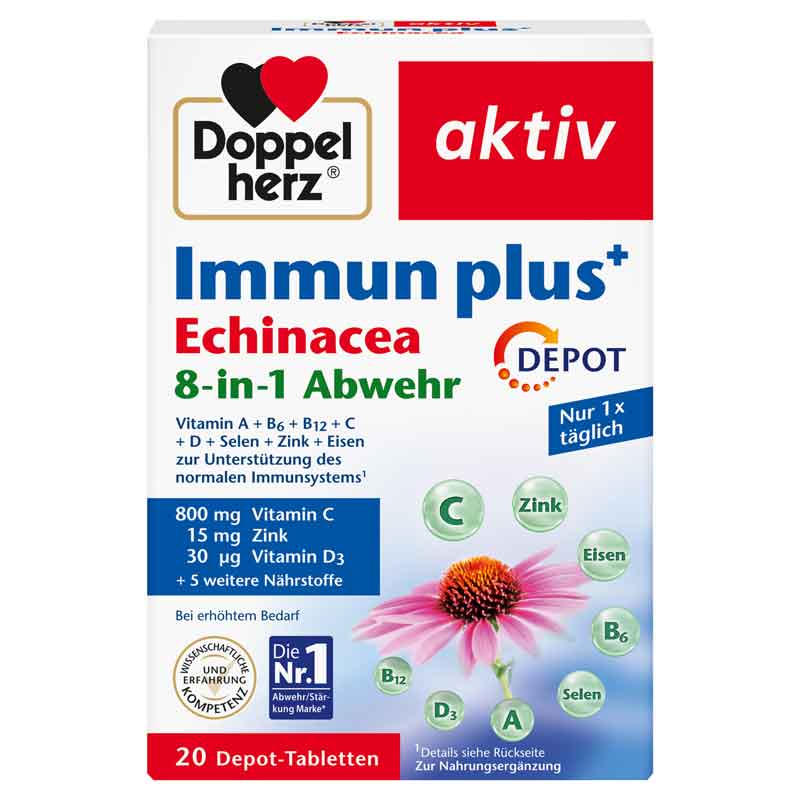 Doppelherz aktiv  Immun plus Echinacea 20 St Tabletten