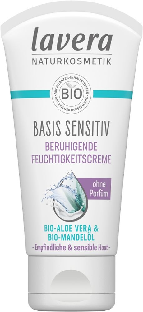 lavera BASIS SENSITIV BERUHIGENDE FEUCHTIGKEITSCREME 50 ml Tagescreme