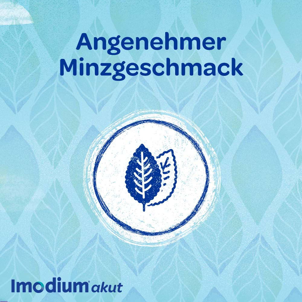 Imodium akut lingual - bei akutem Durchfall, schmilzt auf der Zunge