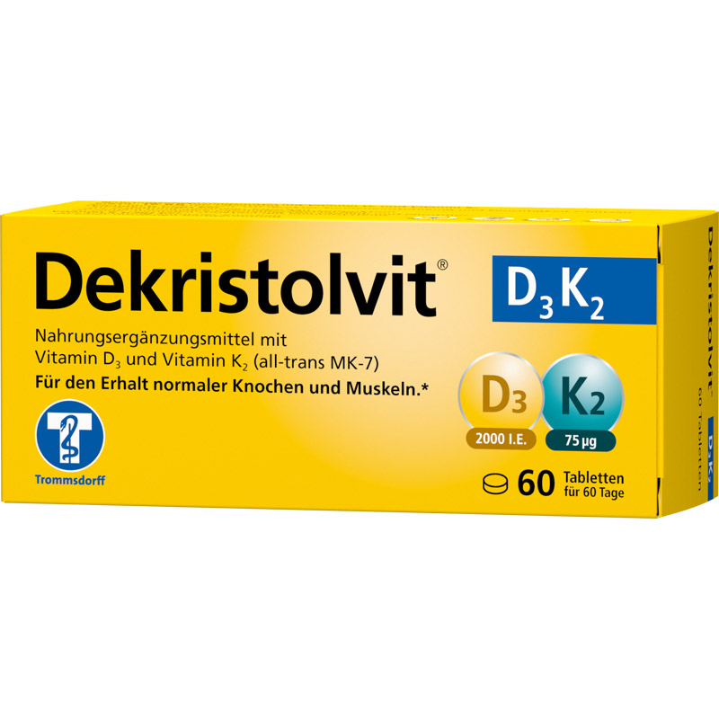 Dekristolvit D3 K2 2000 I.E. 60 St Tabletten