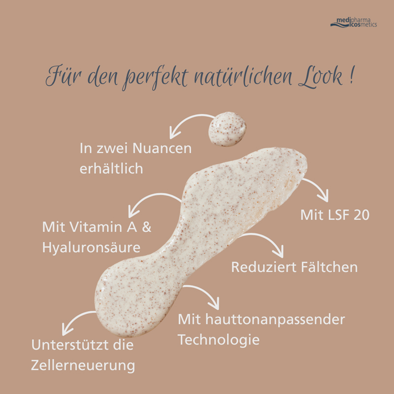 Hyaluron Nude Perfection FLUID GETÖNT LSF 20 50 ml Creme
