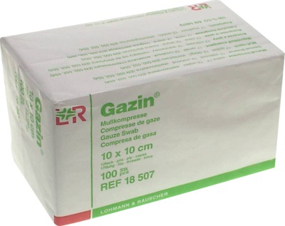Gazin Mullkompresse 10x10 cm 100 St Kompressen