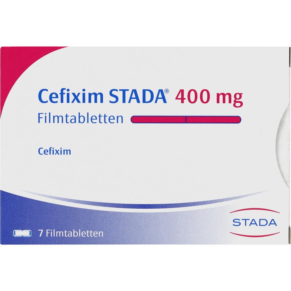 Cefixim STADA 400mg 7 St Filmtabletten