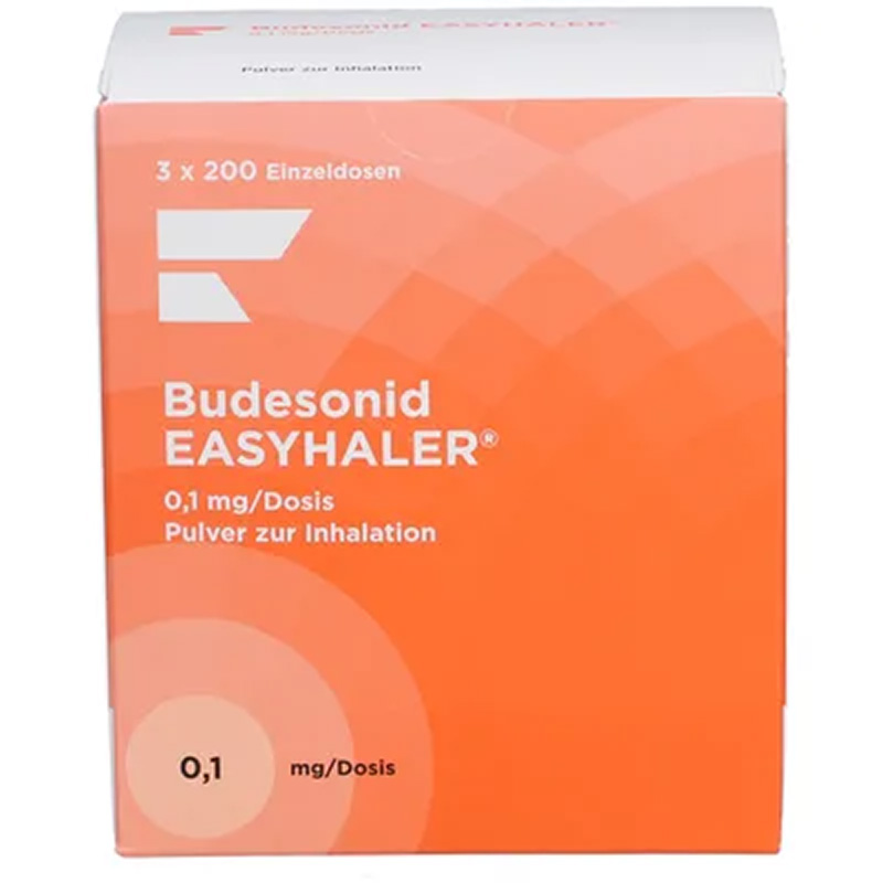 Budesonid Easyhaler 0,1mg/Dosis 3 St Inhalationspulver