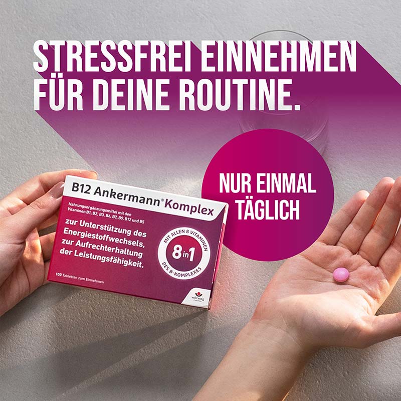 B12 Ankermann Komplex 100 St Überzogene Tabletten