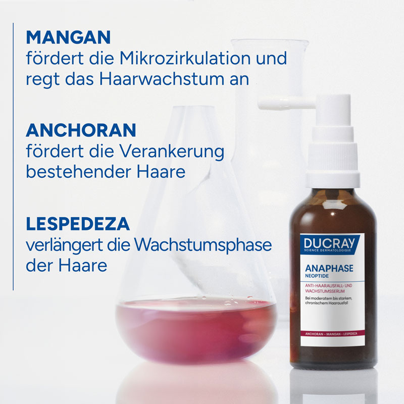 DUCRAY ANAPHASE NEOPTIDE ANTI-HAARAUSFALL- UND WACHSTUMSSERUM 2X50 ml Konzentrat