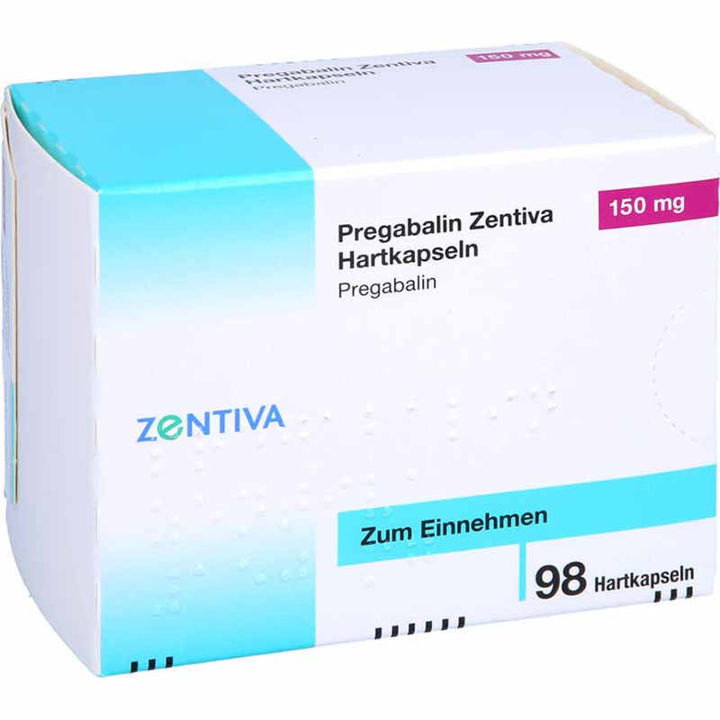 Pregabalin Zentiva 150 mg 98 St Hartkapseln