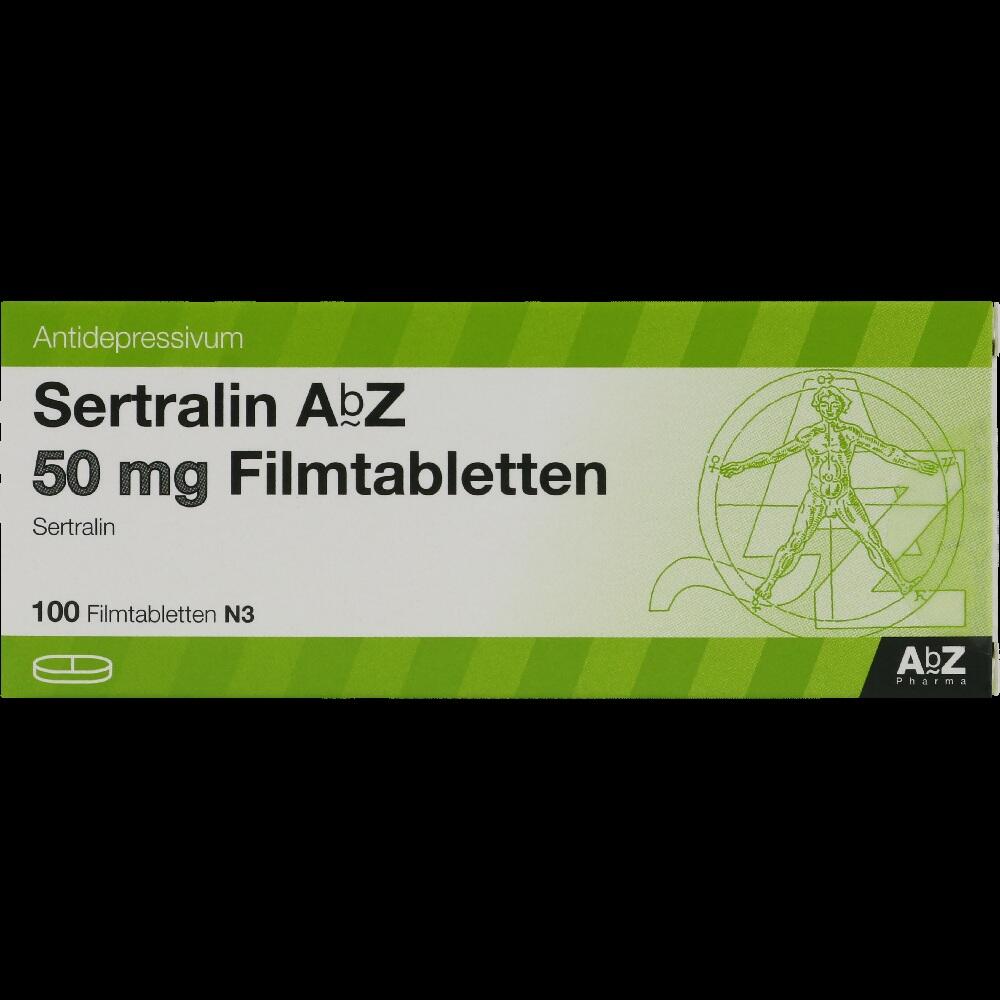 Sertralin AbZ 50mg 100 St Filmtabletten