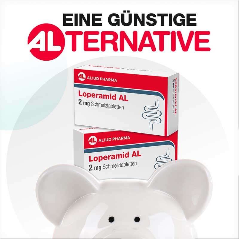 LOPERAMID AL 2 mg 12 St Schmelztabletten