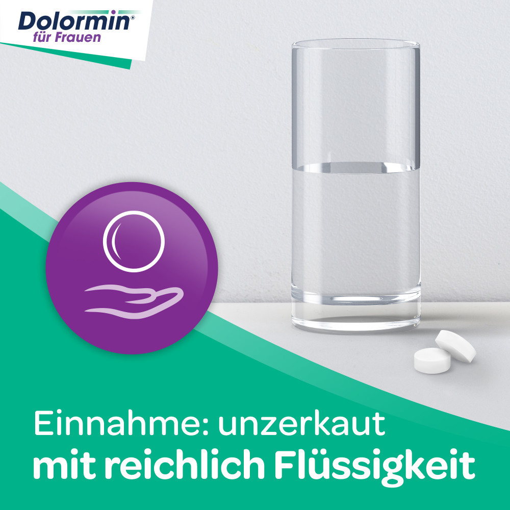 Dolormin für Frauen bei Regelschmerzen mit Naproxen, 10 Stück