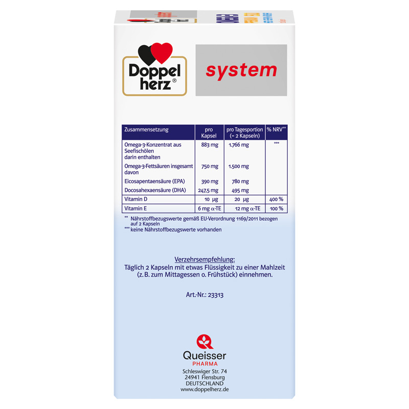 Doppelherz system OMEGA-3 PREMIUM 1500 120 St Kapseln