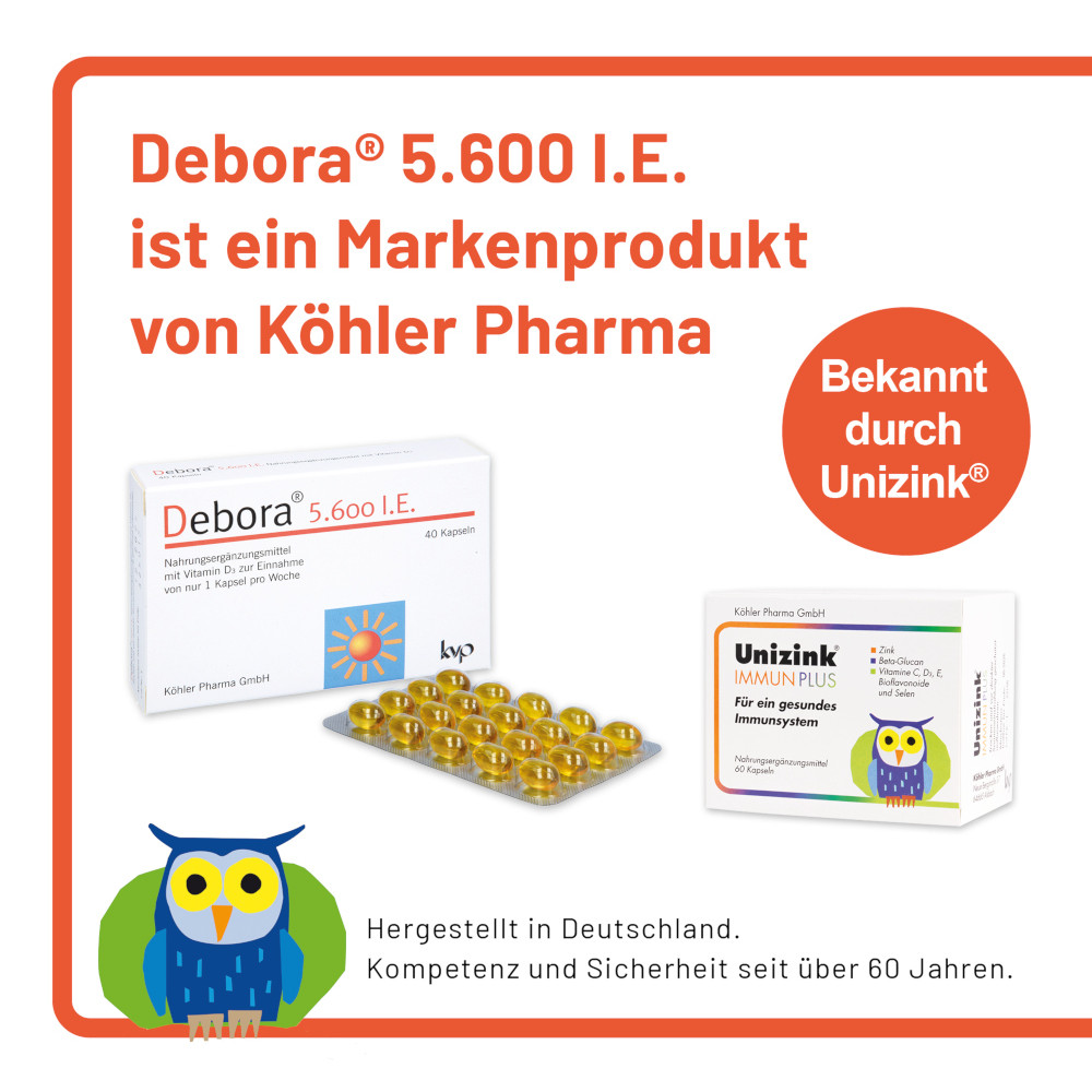 Debora 5.600 I.E. 40 St Kapseln