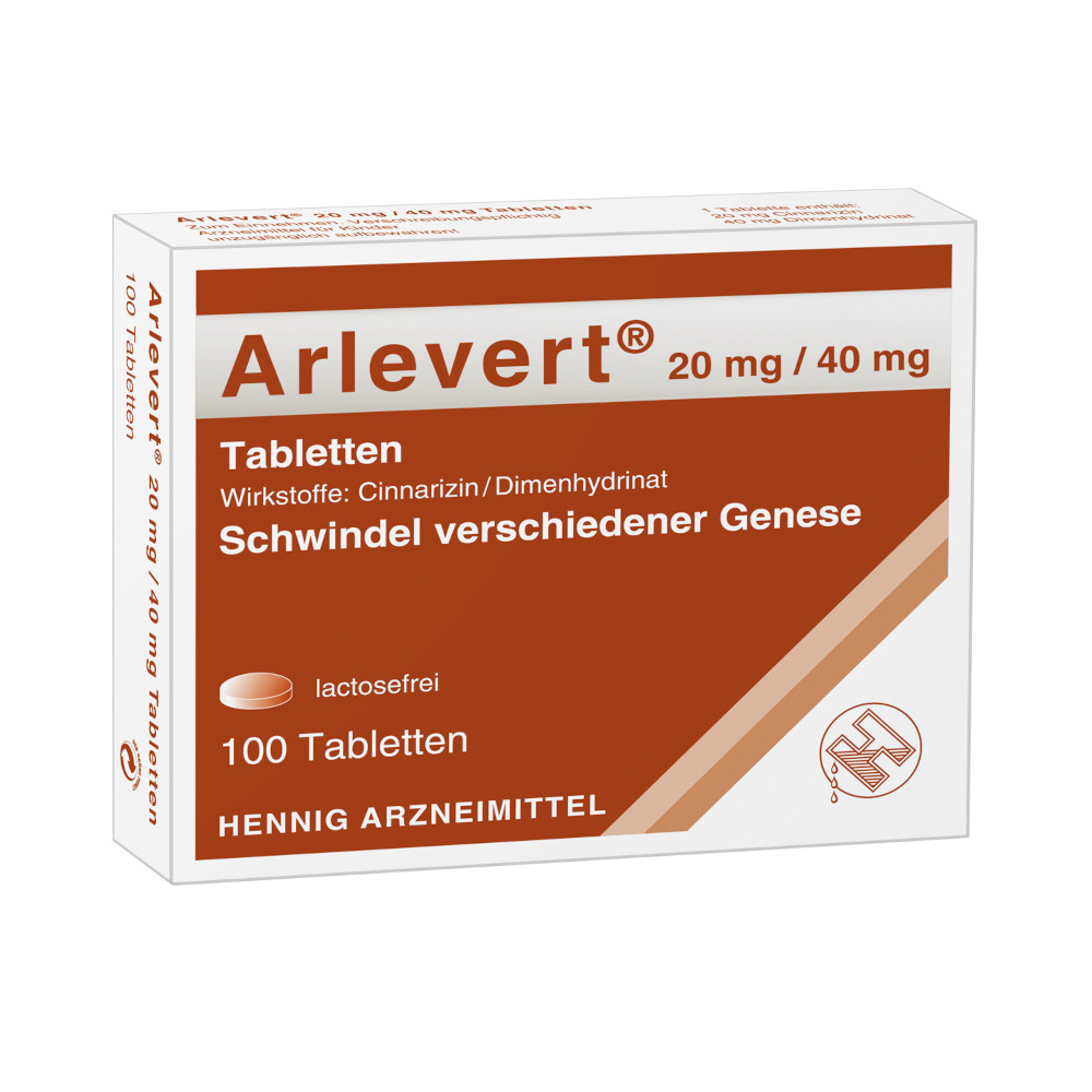 ARLEVERT 20 mg/40 mg Tabletten 100 St Tabletten