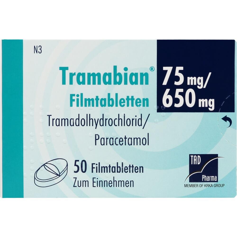 Tramabian 75mg/650mg 50 St Filmtabletten