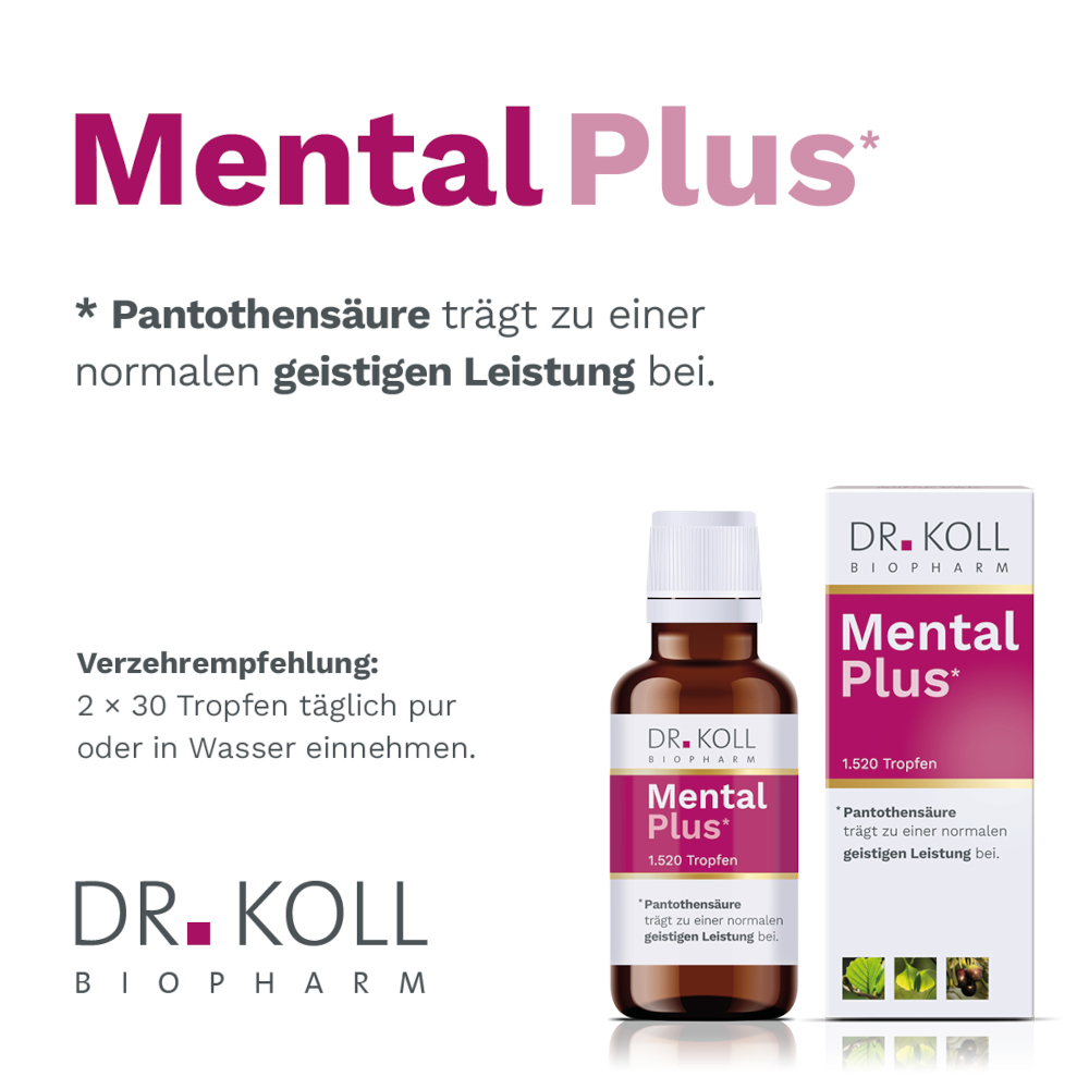 DR.KOLL Mental Plus 50 ml Tropfen