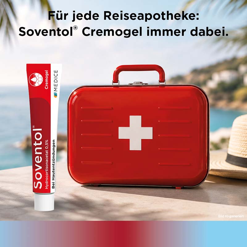 Soventol HydroCortisonACETAT 0,5% bei Hautentzündungen 15 g Creme