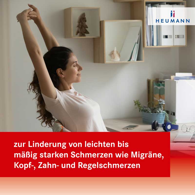 Ibuprofen HEUMANN 400 mg 20 St Weichkapseln