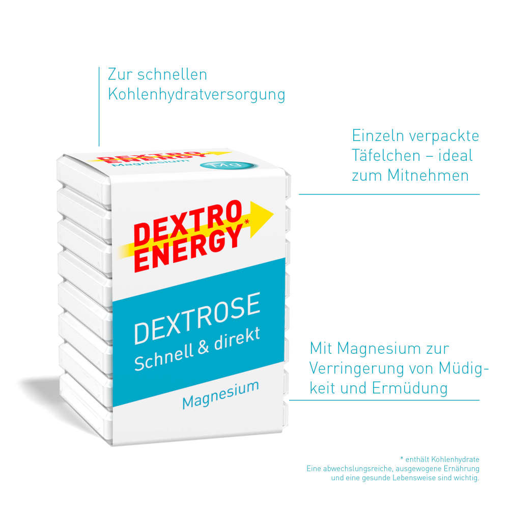 DEXTRO ENERGY magnesium 1 St Würfel