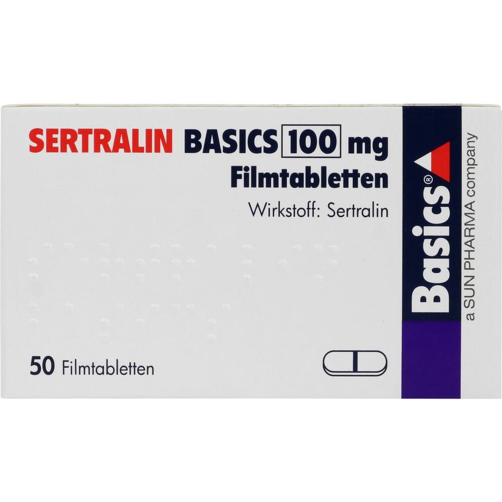 SERTRALIN BASICS 100mg 50 St Filmtabletten