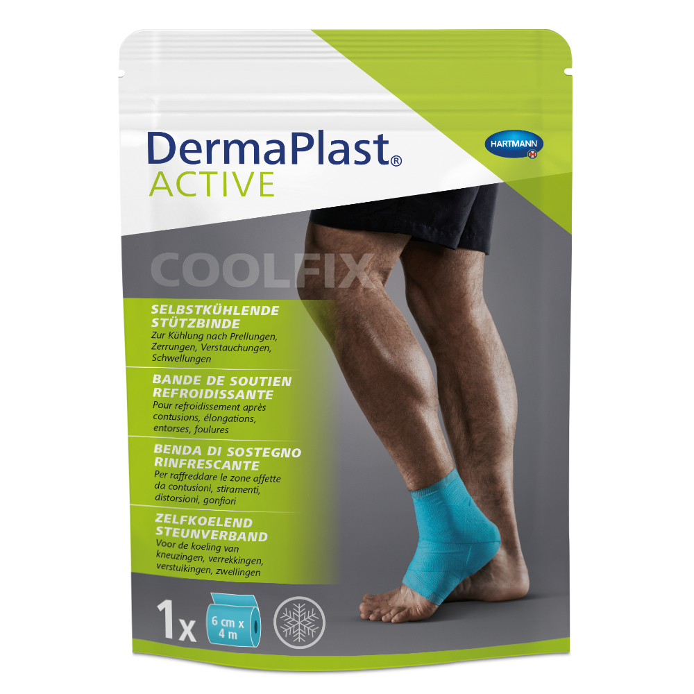 DermaPlast Active CoolFix Bandage 6cm x 4m 1 St Bandage