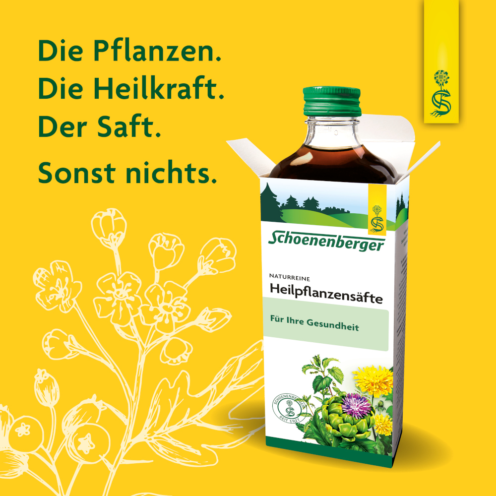 Schoenenberger Weißdorn Naturreiner Heilpflanzensaft  3X200 ml Flüssigkeit