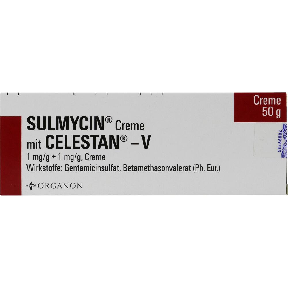 SULMYCIN Creme m.Celestan V 50 g Creme