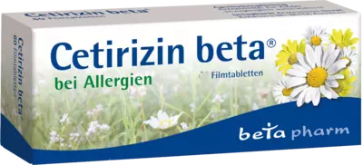 Cetirizin beta 50 St Filmtabletten